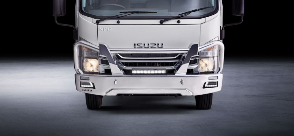 Isuzu in-truck media and connected vehicle system