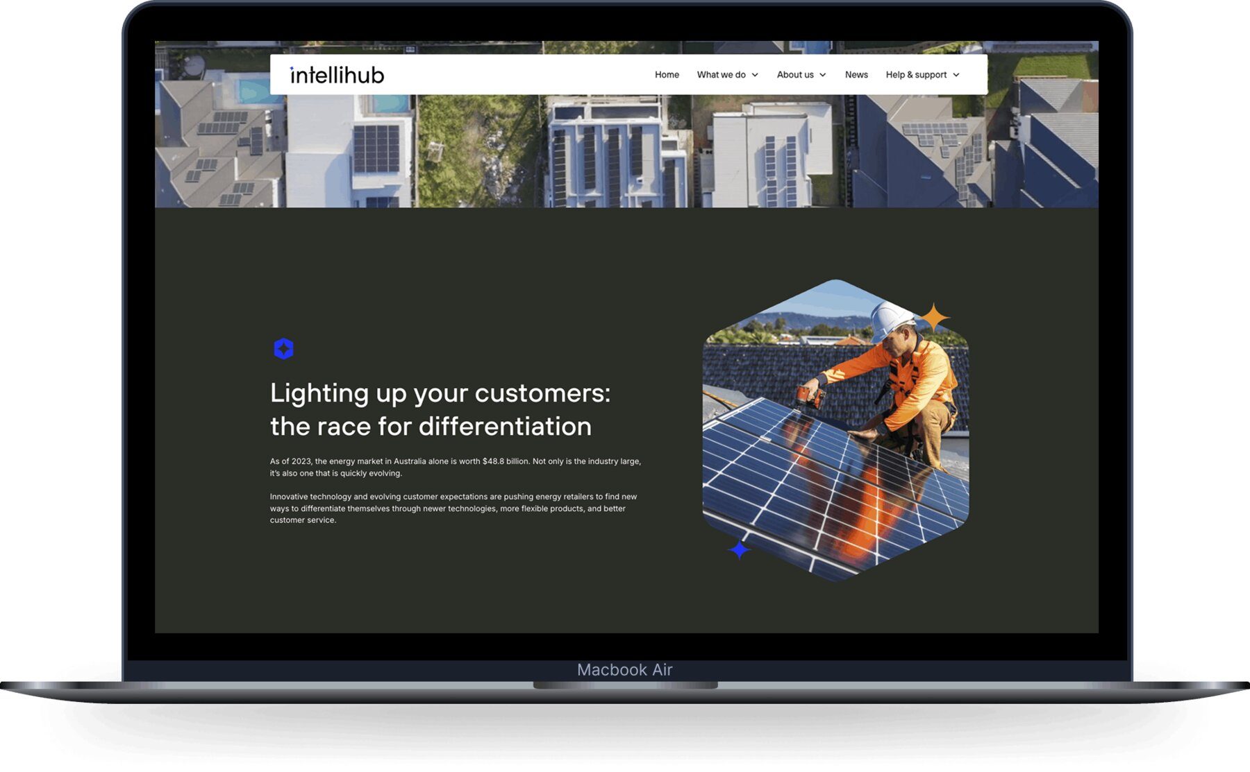 IntelliHub article on lighting up customers and the race for differentiation in the Australian energy market